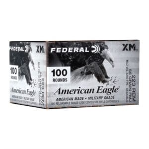 American Eagle 223 Remington Rifle Ammo - 223 Remington 55gr Fmj 100/Box