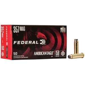 American Eagle 357 Magnum Ammo - 357 Magnum 158gr Jacketed Soft Point 50/Box