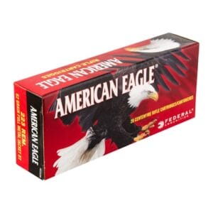 American Eagle Tactical Ammo 223 Remington 62gr Fmj - 223 Remington 62gr Full Metal Jacket 20/Box