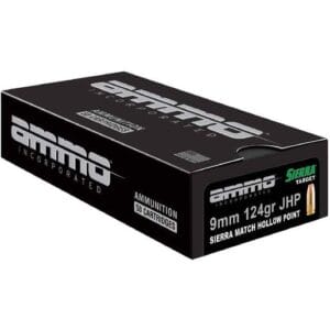 Ammo Inc Signature 9mm Luger 124gr JHP Handgun Ammo - 50 Rounds