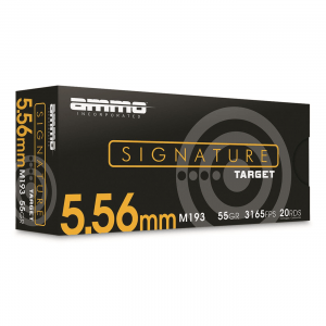 Ammo Inc. Signature .223 Remington FMJ 55 Grain 20 Rounds