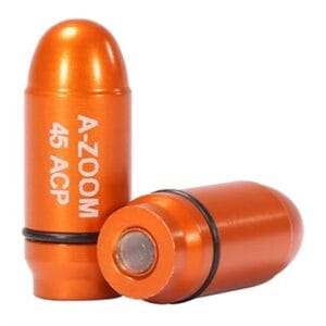 Ammo Snap Cap Dummy Rounds - Strikercap 45 Acp 2pk