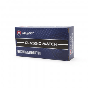 Atlanta Arms Classic Match Handgun Ammunition 9mm Luger 124gr 230gr FMJ 1060 fps 50/ct