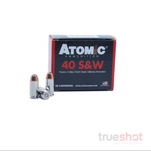 Atomic Ammo - 40 S&W - 155 Grain - JHP