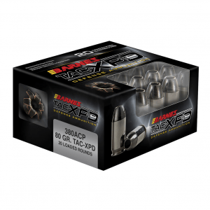 BARNES Tac-XPD .380 ACP 80Gr TAC-XPD HP 20rd Box Ammo (BPD380A1)