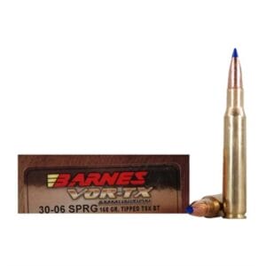 Barnes Vor-Tx 30-06 Springfield Ammo - 30-06 Springfield 168gr Tipped Triple-Shock X Bt 20/Box