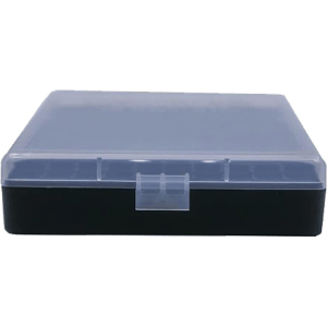 Berry's Mfg #008 (.40/45 ACP/10mm) Box Black w/Clear Lid - 100rd