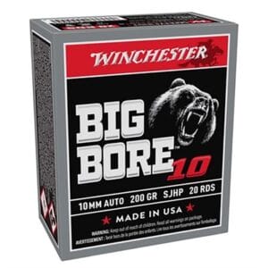 Big Bore 10mm Auto Jsp Handgun Ammo - 10mm Auto 200gr Semi-Jacketed Soft Point 20/Box