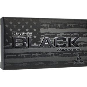 Black 22 Arc Rifle Ammo - 22 Arc 75gr Eld Match 20/Box