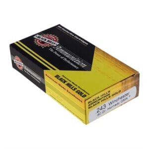 Black Hills Gold Ammo 243 Winchester 80gr Gmx - 243 Winchester 80gr Gmx 100/Case