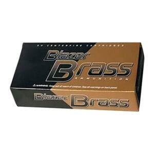 Blazer Brass 40 S&W Ammo - 40 S&W 180gr Full Metal Jacket Fn 1,000/Case