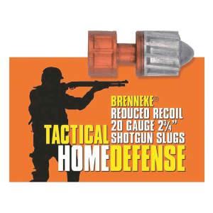 Brenneke THD Tactical Home Defense 20 Gauge 2 3/4" 3/4 oz. Slugs 5 Rounds