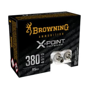 Browning X-Point Personal Defense .380 ACP 95 Grain Handgun Ammo