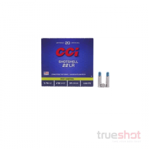 CCI - 22 LR - SHOTSHELL - #12 SHOT - 1/15 Oz. - 31 GRAIN - 1000 FPS