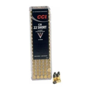 CCI 22 Short 29gr LRN Rimfire Ammo - 100 Rounds