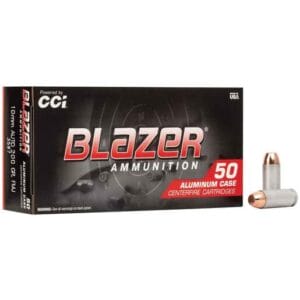 CCI Blazer 10mm Auto 200gr TMJ Handgun Ammo - 50 Rounds