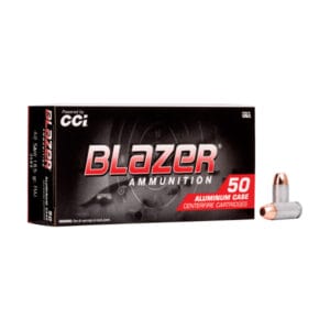 CCI Blazer Aluminum .40 S&W 165 Grain TMJ Centerfire Handgun Ammo