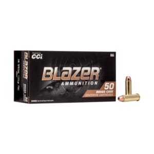 CCI Blazer Brass .38 Special 125 Grain Handgun Ammo