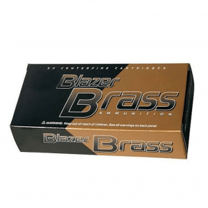 CCI Blazer Brass .38 Special 125Gr FMJ 50rd Box Ammo (5204)