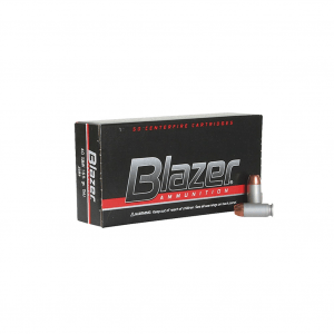 CCI Speer Blazer 40 S&W 165 Grain Total Metal Jacket Ammo, 50 Round Box (3589)