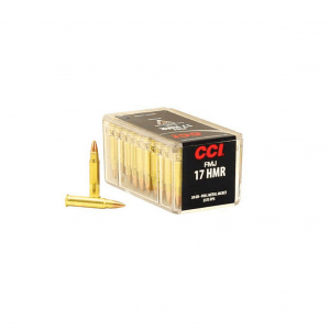 CCI Speer Hunting 17 HMR 20 Grain FMJ Ammo, 50 Round Box (55)