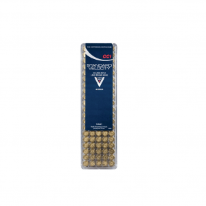 CCI Standard Velocity 22 LR 40 Grain Lead Round Nose Ammo, 100 Round Box (32)