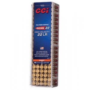 CCI Target Rimfire Ammunition .22 LR 40 gr LRN 1240 fps 100/ct