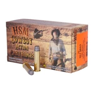 Cowboy Action 357 Magnum Ammo - 357 Magnum 158gr Hard Lead Semi Wad Cutter 50/Box