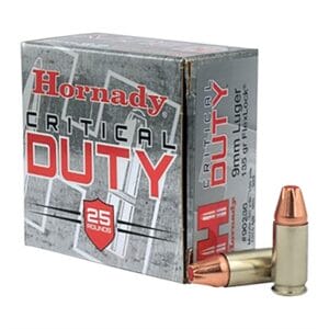 Critical Duty 9mm Luger Ammo - 9mm Luger 135gr Flexlock 250/Case