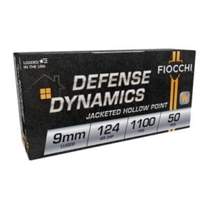 Defense Dynamics 9mm Luger Ammo - 9mm Luger 147gr Jacketed Hollow Point 50/Box