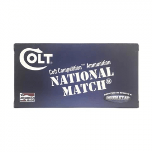 Double Tap Colt National Match Handgun Ammunition 10mm Auto 180gr FMJ 1140 fps 50/ct