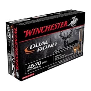 Dual Bond 45-70 Government Ammo - 45-70 Government 375gr Jacketed Hollow Point 20/Box