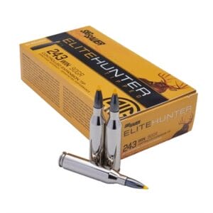 Elite Hunter Tipped 243 Winchester Ammo - 243 Winchester 90gr Tipped 200/Case