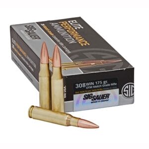 Elite Match Grade Ammo 308 Winchester 175gr Open Tip Match - 308 Winchester 175gr Otm 20/Box