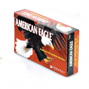 FEDERAL American Eagle 30-06 Sprg. 150 Grain FMJ Ammo, 20 Round Box (AE3006N)