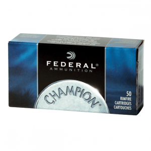 FEDERAL Champion 22 LR 40 Grain Solid Ammo, 50 Round Box (510)