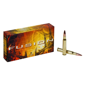 FEDERAL Fusion 30-06 Sprg. 180 Grain Boat Tail Ammo, 20 Round Box (F3006FS3)