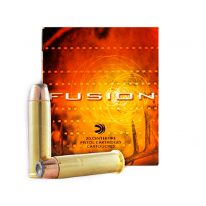 FEDERAL Fusion 357 Mag 158 Grain Hollow Point Ammo, 20 Round Box (F357FS1)