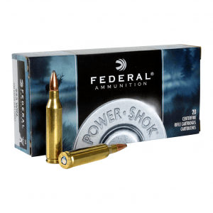 FEDERAL Power-Shok 243 Win. 100 Grain Soft Point Ammo, 20 Round Box (243B)