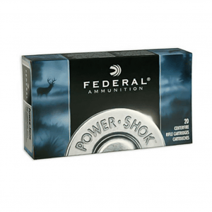 FEDERAL Power-Shok 243 Win. 85 Grain Soft Point Ammo, 20 Round Box (24385LFA)