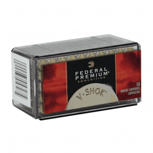 FEDERAL Premium V-Shok .17 HMR 17Gr HP 50rd Box Rimfire Ammo (P770)