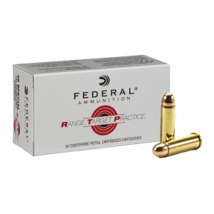 FEDERAL Range And Target 38 Special 130Gr Full Metal Jacket 50rd/Box Handgun Ammo (RTP38130)