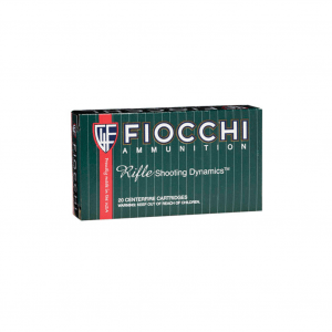 FIOCCHI 308 Win. 165 Grain Interlock BTSP Ammo, 20 Round Box (308D)