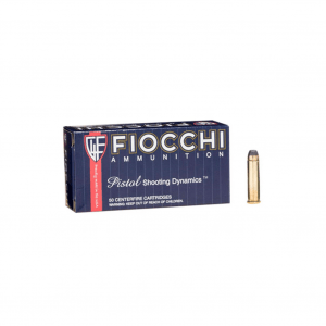 FIOCCHI 357 Mag. 158 Grain CMJFP Ammo, 50 Round Box (357GCMJ)