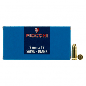 FIOCCHI 9mm P.A. Knall 50Box/20Case Blank Ammo (9MMBLANK)