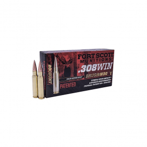 FORT SCOTT MUNITIONS .308 Win TUI 168Gr SCS 20rd Box Ammo (308-168-SCV)