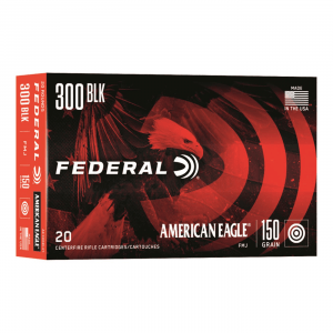 Federal American Eagle .300 AAC Blackout FMJBT 150 Grain 20 Rounds