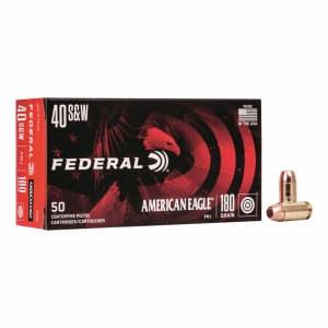 Federal American Eagle .40 S&W FMJFP 180 Grain 50 Rounds