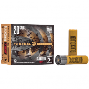 Federal Black Cloud TSS with Flightcontrol Flex Wad, 20 Gauge 3", #3 and 9 Combo, 1 oz, 10 Round Box PWBTSSX20939