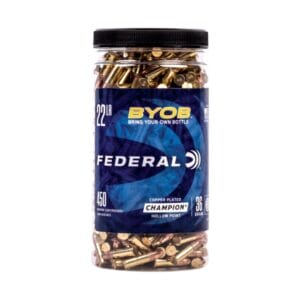 Federal Champion BYOB .22 LR 36 Grain Rimfire Ammo - 450 Rounds